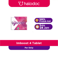 Imboost 4 Tablet - Suplemen Kesehatan dengan Echinacea Purpurea dan Zinc Picolinate