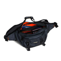 KUNAY Waistbag Pria Waterproof Tas Selempang Pria ZuKo Sling Bag Tas Pinggang Polos Hitam Slingbag