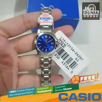 CASIO ORIGINAL - CASIO LTP-1215A-2A2 - JAM TANGAN WANITA JAM WANITA - STAINLESS CASIO LTP-1215A-2A L