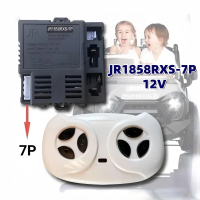 REMOT RECEIVER MOBIL AKI JR1858RXS-7P 12V MOBILAN AKI ANAK REMOTE CONTROL TRANSMITTER JR1602FCC MODU