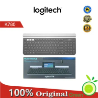 Logitech K780 wireless keyboard, Bluetooth compatible, dual-mode switch, multiple devices