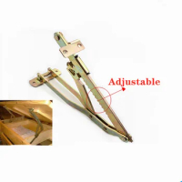 1pcs Adjustable Hinge heavy duty Sofa Triangle support Bracket murphy bed Fold lifting mechanism Furniture hardware accessories