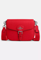 Coach Coach Amelia Saddle Bag Bright Poppy