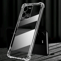 เคสโทรศัพท์กันกระแทก, สำหรับ Vivo Y35 2022, กันชนซิลิโคนนิ่ม TPU ใส, สำหรับ Vivo Y35 Plus, Y35M +, Y