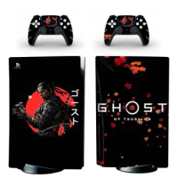 Ghost of Tsushima PS5 Standard Disc Edition Skin Sticker Decal for PlayStation 5 Console &amp; Controller PS5 Skin Sticker Vinyl
