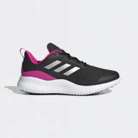 【adidas 愛迪達】慢跑鞋 男鞋 運動 健身 訓練 ALPHACOMFY 黑桃紅 GV7900