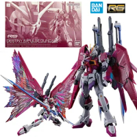 Bandai PB RG Destiny Impulse Gundam 1/144 14Cm Gundam Seeed Original Action Figure Model Kit Toy Birthday Gift Collection