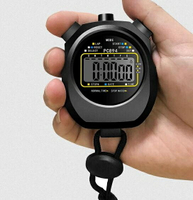 計時器 電子秒表計時器 學生運動健身訓練比賽專用 田徑跑步游泳裁判秒表