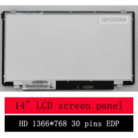 14" Slim LED matrix For HP Elitebook 840 G2/346 G3/346 G4/340 G3/340 G4 laptop lcd screen panel Display Replacement 1366*768 HD
