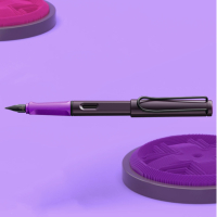 (限量)LAMY 2024年SAFARI 狩獵者系列 20周年 限量色 鋼筆-黑莓紫羅蘭 (M尖)