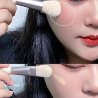 ชุดแปรงแต่งหน้า 8in1 คุณภาพสูง รวมแปรงรองพื้น แปรงอายแชโดว์ แปรงปัดเงาและแป้ง พร้อมแปรงคิ้ว K0P9