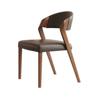 Lounge Luxury Living Room Chair Nordic Solid Wooden Office Living Room Chair Wingback Single Lounge Chaises
