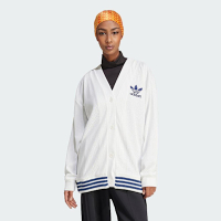 adidas 愛迪達 外套 女 針織外套 三葉草 亞規 CARDIGAN 白 IT9829