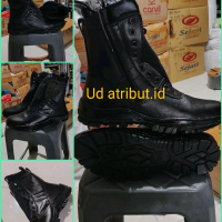 Sepatu PDL TNI, PORLI, SECURITY/SATPAM, Kulit apel polos