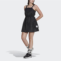 Adidas Nylon Dress HL9066 女 連身洋裝 國際版 運動 休閒 工業風 俏麗 修身 黑
