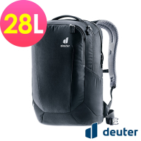 【deuter 德國】Giga  28L旅遊背包3812321黑/戶外健行包/書包/通勤背包/休閒後背包/筆電商務包*