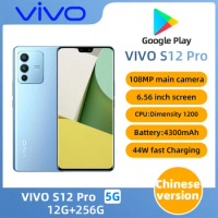 VIVO S12 Pro 5G Mobile Phone 6.78 Inch AMOLED Dimensity 1200 100MP Five cameras NFC used phone
