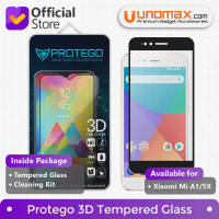 Protego 3D Compatible With Xiaomi Mi A1 / Mi 5X Full Cover Tempered Glass Screen Protector