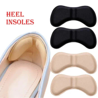 1/6Pair Heel Insoles Patch Pain Relief Anti-wear Cushion Pads Feet Care Heel Protector Adhesive Back Sticker Shoes Insert Insole
