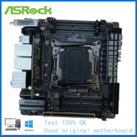 MINI-ITX ITX For ASRock X299E-ITX/CS X299E-ITX Motherboard LGA 2066 For Intel X299 Used Desktop Mainboard M.2 NVMe PCI-E X16 3.0