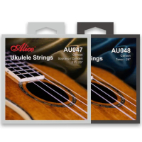 Alice AU047 AU048 Carbon Ukulele Strings Set for Soprano, Concert, Tenor Ukulele Accessory