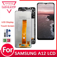 Super Quality AAA+ LCD For Samsung Galaxy A12 A125F A125F/DS Display With/No frame Touch Screen Digitizer Assembly Replacement