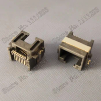 10pcs/lot LAN Jack Socket Connector for Magic box M201-S M201-D Internet TV set-top box RJ45 Port 8-pin