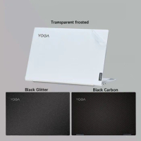Leather Skin Laptop Stickers for Lenovo Yoga Slim 7 14"/ Yoga 7 16IRL8 16" Laptop Carbon fiber Vinyl Protection