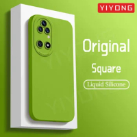 P50 Case YIYONG Original Liquid Silicone Soft Cover For Huawei P50 Pro P40 P30 Pro Plus P30Pro P40Pro P50Pro Global Phone Cases