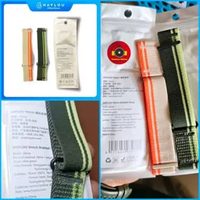 Strap Nylon HAYLOU 22mm Tali Jam Smartwatch Bahan Kain Nylon Braided