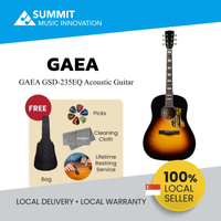 GAEA GSD-235EQ VS 41 "gitar akustik-elektrik (GAEA 41'' gitar akustik-elektrik) (GAEA GSD-235EQ gita