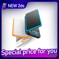 New 2DS XL Refurbished Handheld Game Console Original Motherboard Version Free 2DS 3DS Games in stock