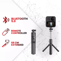 Joyseus JK03 Bluetooth Selfie Stick Kamera Genggam Portabel Smartphone Tripod dengan Remote - OT0031