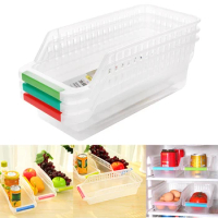 Fridge Space Saver Organizer Refrigerator Fruits Vegetables Storage Holder Home Kitchen Food Container Storage Container