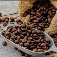 BIJI KOPI ROBUSTA ROASTING/ SANGRAI DARI BIJI KOPI PETIK MERAH PILIHAN 150 gram Coffee