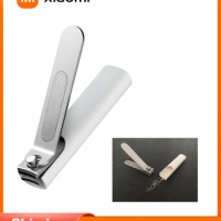 Original Xiaomi Mijia Anti-splash Nail Clippers with Nail Storage Case Stainless Steel Nail Trimmer Portable Nail Care Tool