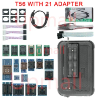 XGecu T56 [TL866-3G] Programmer + 21 Adapter Support 31000+ ICs for EPROM/MCU/SPI/Nor/NAND Flash/EMMC/ IC TESTER/ Replace TL866