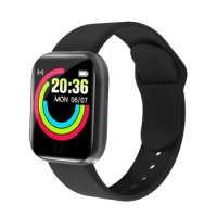 Smart Watch D20 Men Women Smart Watch Y68 Fitness Tracker Sport Heart Rate Monitor Wristwatch Pro for IOS Android