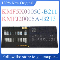NEW KMF5X0005C-B211 KMFJ20005A-B213.Original genuine 512MB+4GB LPDDR3 EMCP memory chip.