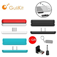GuliKit NS07 Route Air Pro Bluetooth Audio Adapter USB-C Transmitter with Microphone For Nintend Switch Switch Lite PS4 PS5