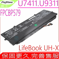 FUJITSU FPCBP579 FPB0353S 原裝電池 富士 Lifebook U7411 U9311 UH-X 9U13A2 FPC02559LK CP817517-01