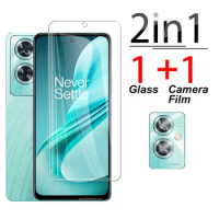 2in1 Lens Screen Protector For OnePlus Nord N30 SE 2024 Clear protective glass nordn30 se 30se 6.72 inches tempered glass