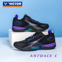 LEE zhijia National team Victor Badminton Shoes men women cushion Sport Sneakers boots tennis tenis para hombre A970ACE TD