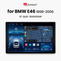 Junsun X7 MAX 13.1“ 2K AI Voice Wireless CarPlay Android Auto Car Radio for BMW E46 M3 318/320/325/330/335 Multimedia autoradio