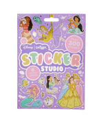 Disney Princess Sticker Book สีม่วง