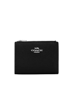Coach Coach Bifold Wallet Wallet Refined Pebbled Leather In Bk Badlands Flr CM315