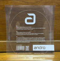 Rubber Protector Pelindung Karet Bet Tenis Meja ANDRO Transparan Ori