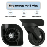 For Samsonite W142 Universal Wheel Replacement Suitcase Rotating Smooth Silent Shock Absorbing Wheel Accessories Wheels Casters