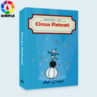 Circus Flohcati - Fun Press Your Luck Card Game by Reiner Knizia for 2 to 5 Players