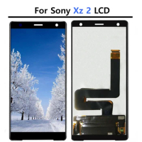 Tested Display For Sony Xperia XZ2 LCD Display Touch Screen Digitizer Assembly H8296 H8216 H8266 LCD For Sony XZ2 Screen